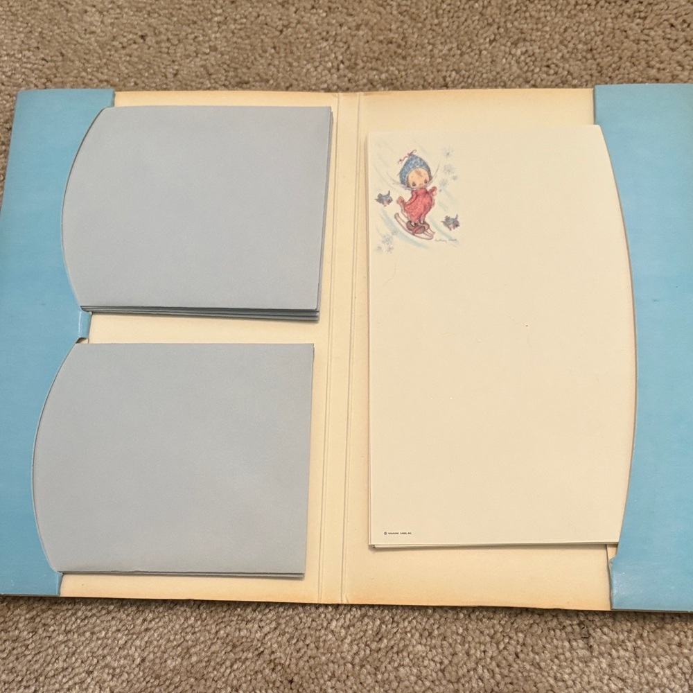 Hallmark Winter/Holiday Precious Moments, Stationary - Picture 2 of 2